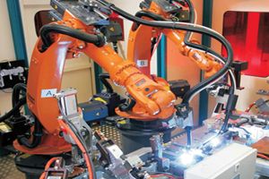 点焊机器人在机械制造中的应用实例
